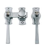 Tradco Square French Door Fastener - CP