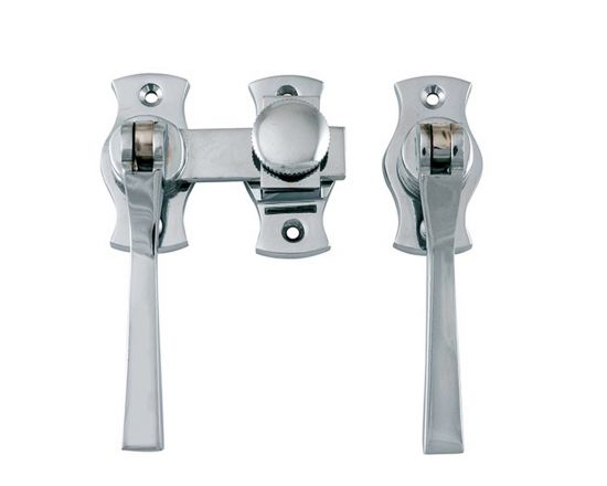 Tradco Square french door fastener - CP