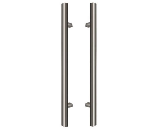 Miles Nelson M3 Square Entrance pull handle Set - SS
