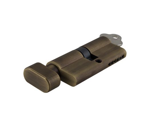 Iver 70mm Key thumb/turn euro cylinder - AB