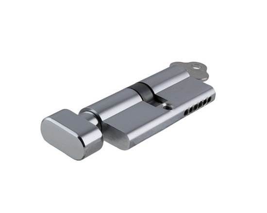Iver 70mm Key thumb/turn euro cylinder - CP