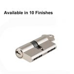 Tradco 5 Pin 60mm Double Key Euro Cylinders