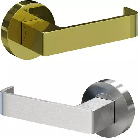 6000 Series - Round Rose - Bergen Lever 6000 Series - Round Rose - Bergen Lever