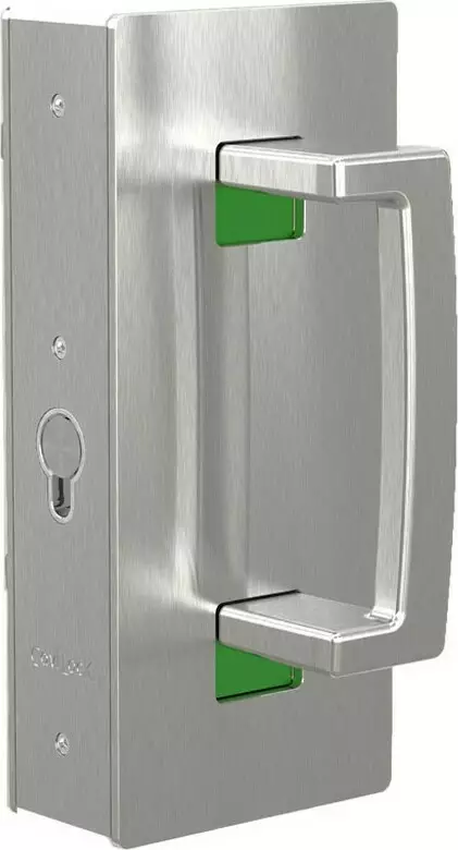CL406 ADA Magnetic Privacy Set - 34-40mm Door - SC CL406 ADA Magnetic Privacy Set - 34-40mm Door - SC