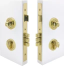 Double Turn - Round Rose Kit - 60mm B/set - PB