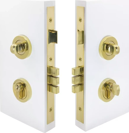 Double Turn - Round Rose Kit - 60mm B/set - PB