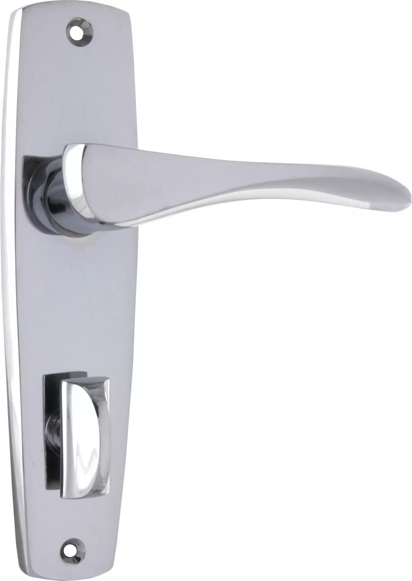 Mid-Century Lever - Long Backplate - Lever Pairs - CP Mid-Century Lever - Long Backplate - Lever Pairs - CP