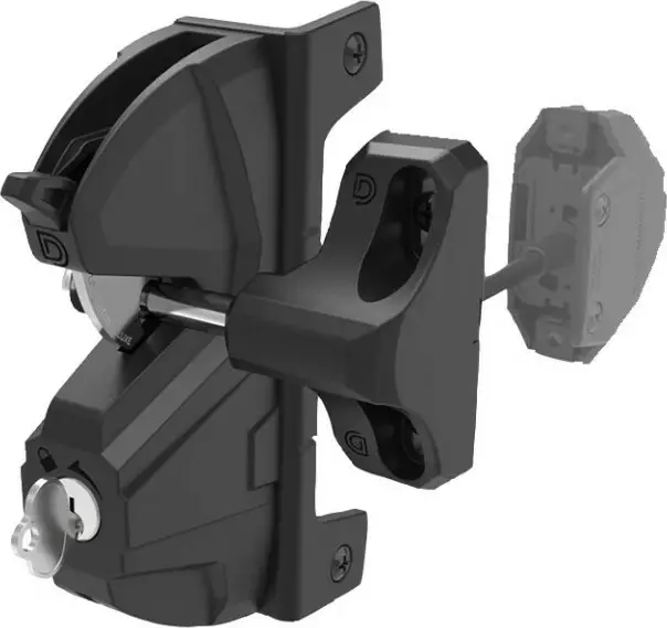 Lokklatch - Short Bolt Deluxe - 6 Pin - Key/Key Set - BLK Lokklatch - Short Bolt Deluxe - 6 Pin - Key/Key Set - BLK