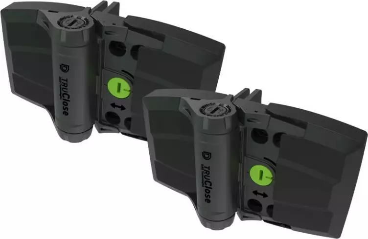 TruClose - HD - Multi Adjust - 70kg - Suits PVC - Hinge Sets TruClose - HD - Multi Adjust - 70kg - Suits PVC - Hinge Sets