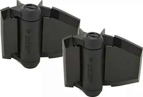 TruClose TCA2 2 Leg Metal to Timber Hinge Set - BLK