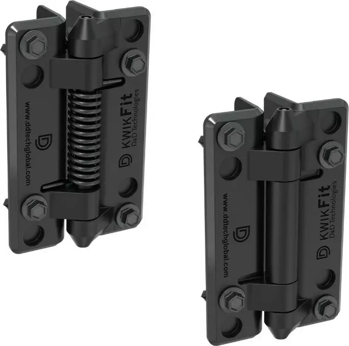 KwikFit Polymer Hinge Sets - BLK KwikFit Polymer Hinge Sets - BLK