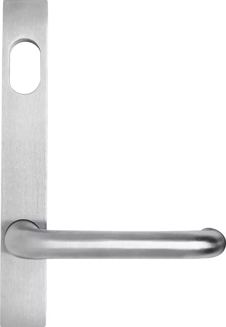 Narrow - External Handles - 90 Lever - SC/BLK Narrow - External Handles - 90 Lever - SC/BLK