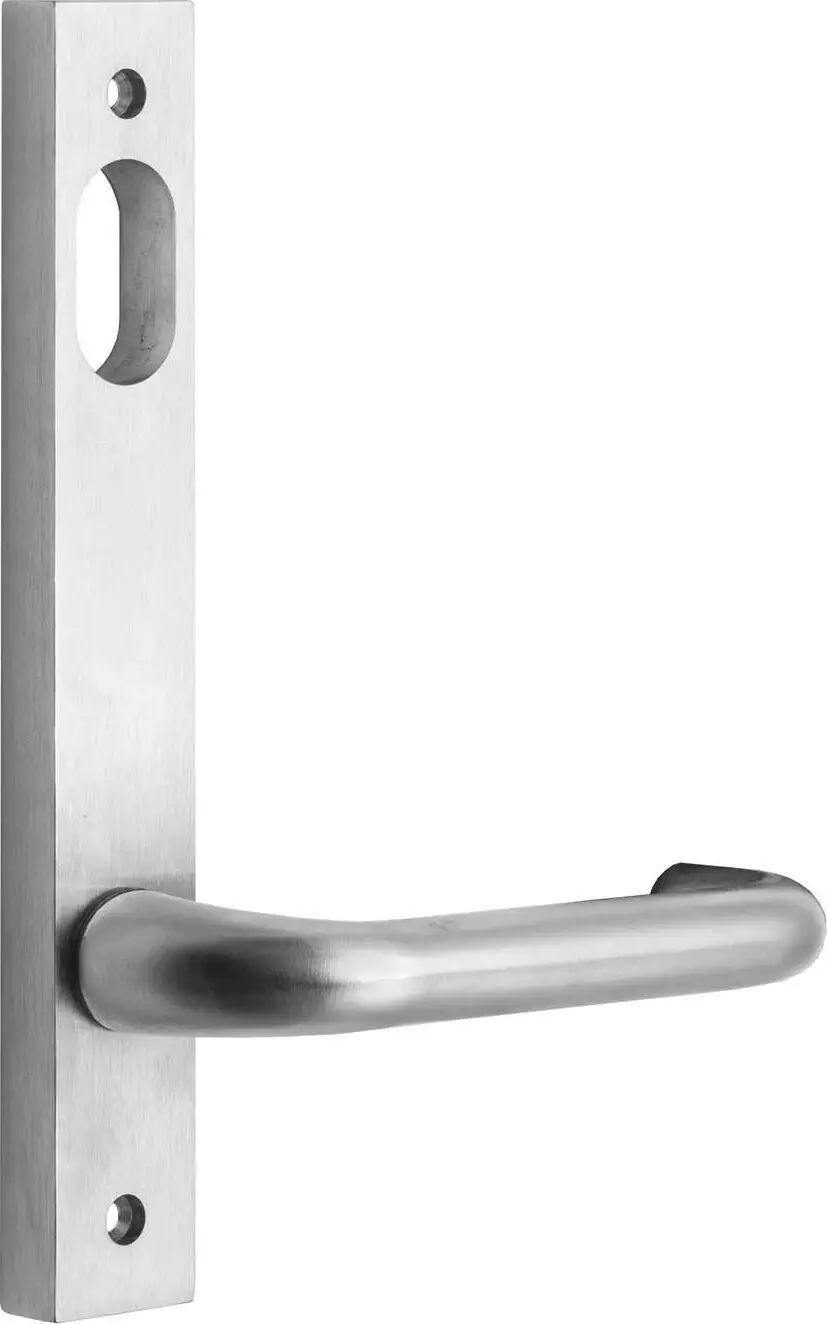 Narrow Internal Handles - 90 Lever - SC/BLK Narrow Internal Handles - 90 Lever - SC/BLK