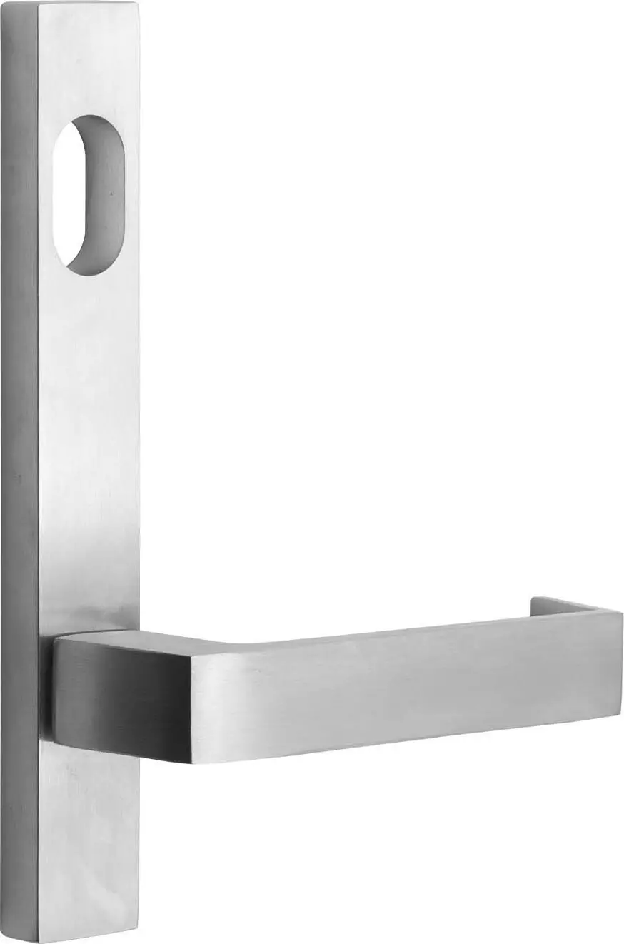 Narrow External Handles - 87 Lever - SC/BLK Narrow External Handles - 87 Lever - SC/BLK