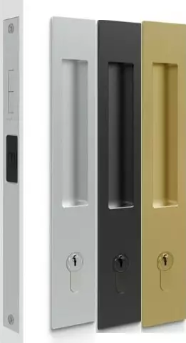 8104 Flush Pull - Euro Entrance Sets - 257 x 43.5mm - No Cyl 8104 Flush Pull - Euro Entrance Sets - 257 x 43.5mm - No Cyl
