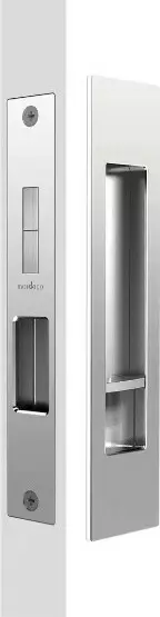 8004 Flush Pull - Privacy Set - 190 x 45mm - CP