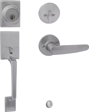 Gripset - Capri w/ Lever 60-70 B/Set Single Cylinder SC