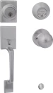 Gripset - Capri w/ Knob 60-70 B/Set Double Cylinder SC