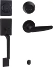 Gripset - Capri w/ Lever 60-70 B/Set Double Cylinder SC