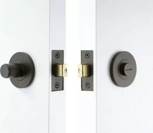 Nido 56mm x 7mm Non-Knurled Privacy Sets -57mm Backset Nido 56mm x 7mm Non-Knurled Privacy Sets -57mm Backset