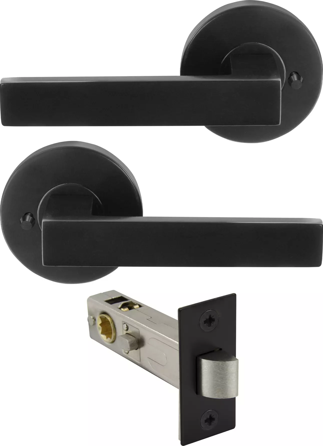 Halo - Polaris Privacy Set 60mm Backset - BLK