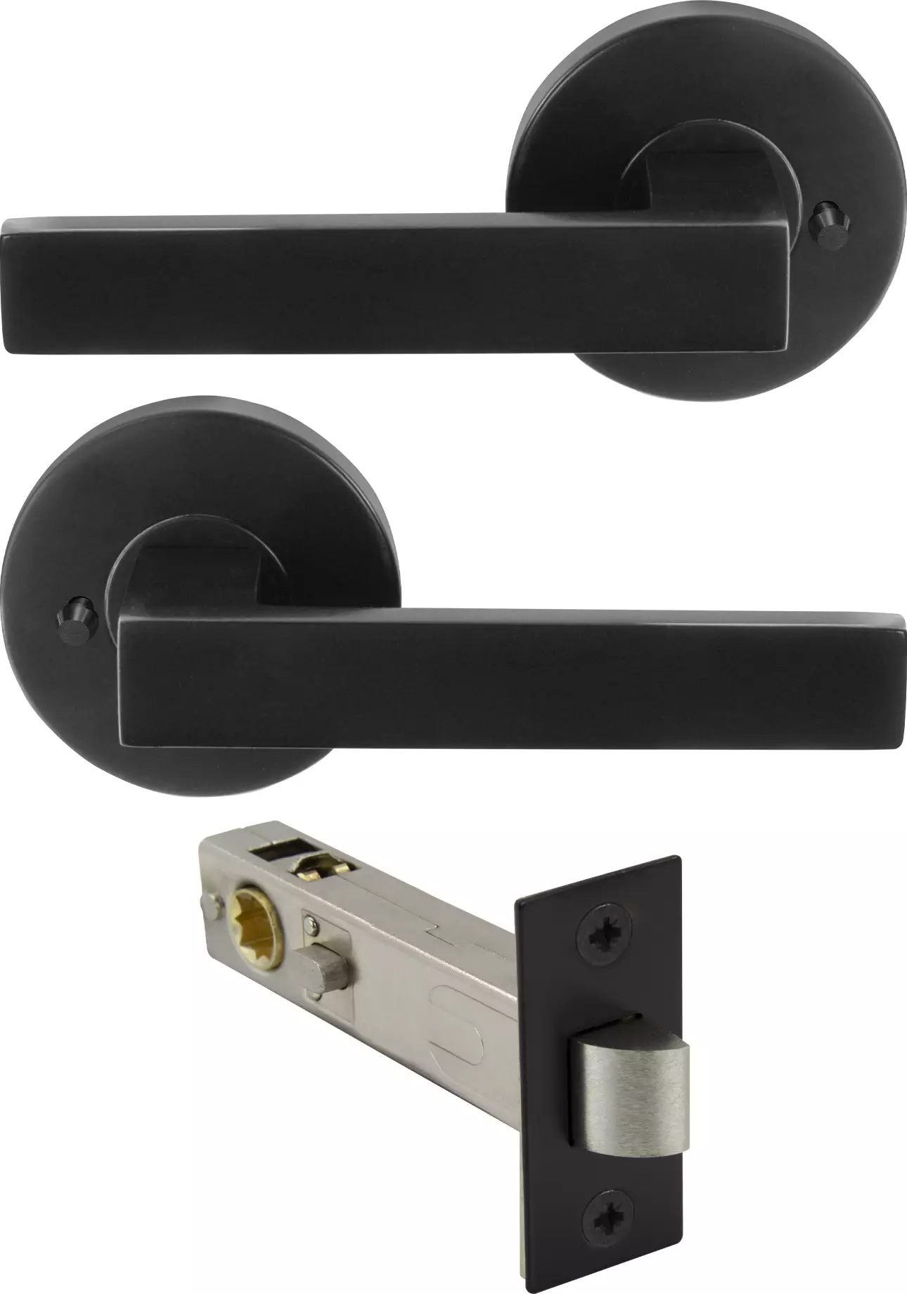 Halo - Polaris Privacy Set 70mm Backset - BLK