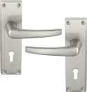 Contract Lever Set - Std Keyhole - BN