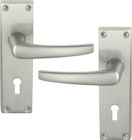 Contract Lever Set - Std Keyhole - BN