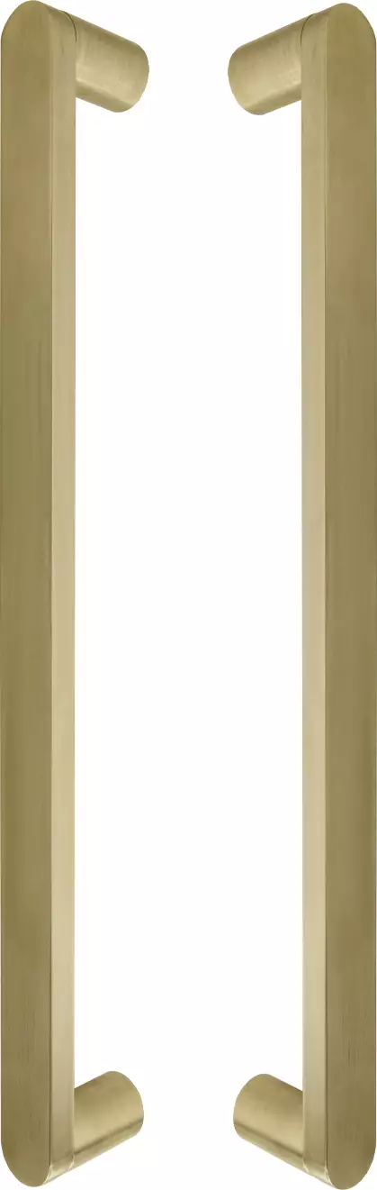 Kepler - Solid Brass - 400mm - Pull Handle Set - PB