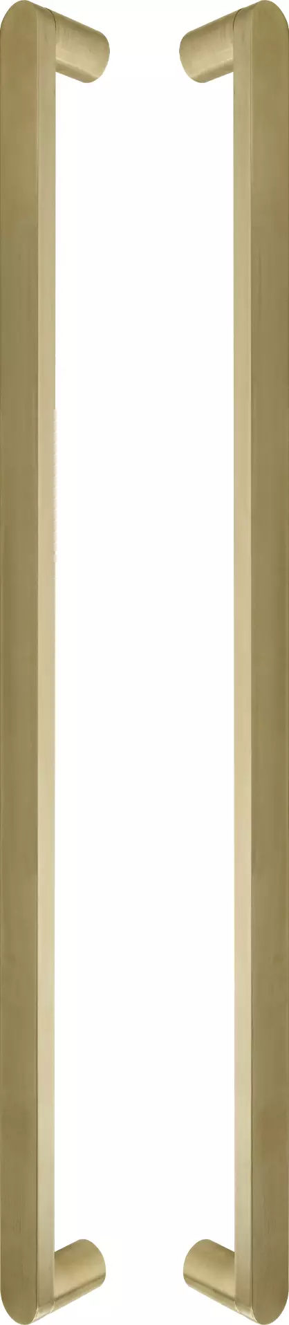 Kepler - Solid Brass - 600mm - Pull Handle Set - PB