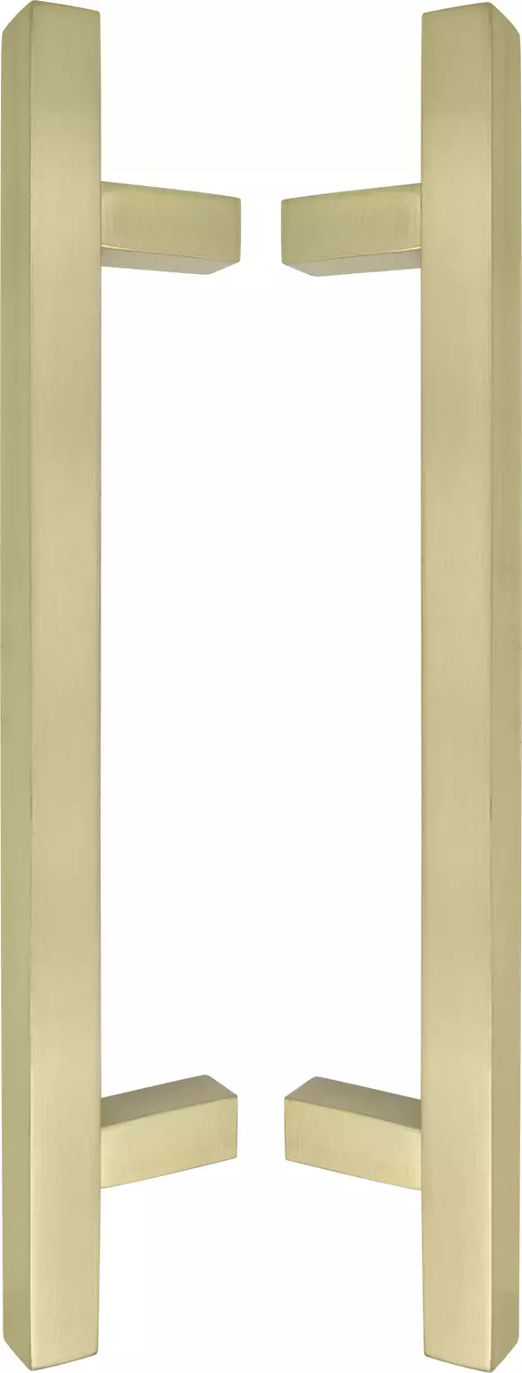 Brass - Square - Pull Handle Set - 300mm - USB