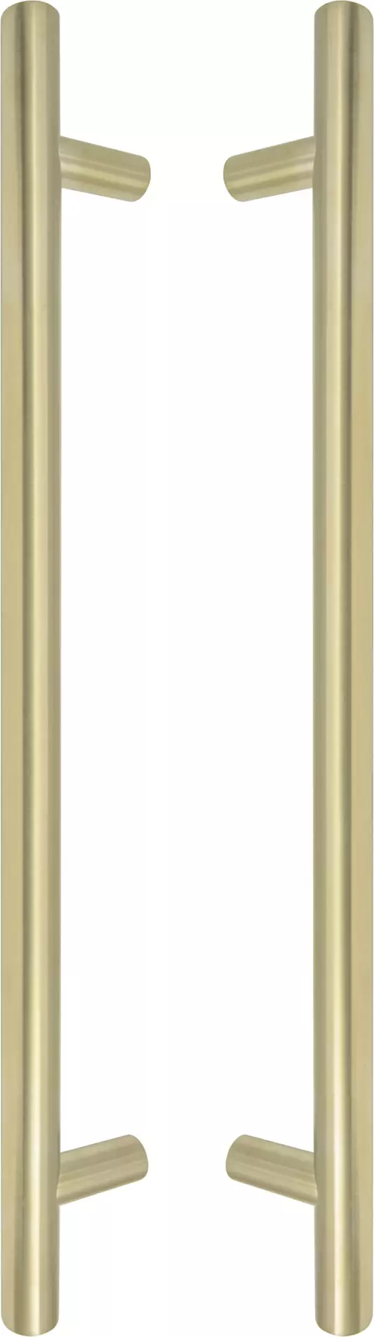 Brass - Round - Pull Handle Set - 400mm - USB