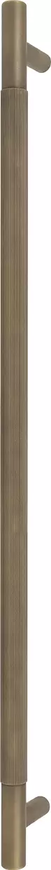 Brass - RF Pull Handle 600mm - linear knurl - RB