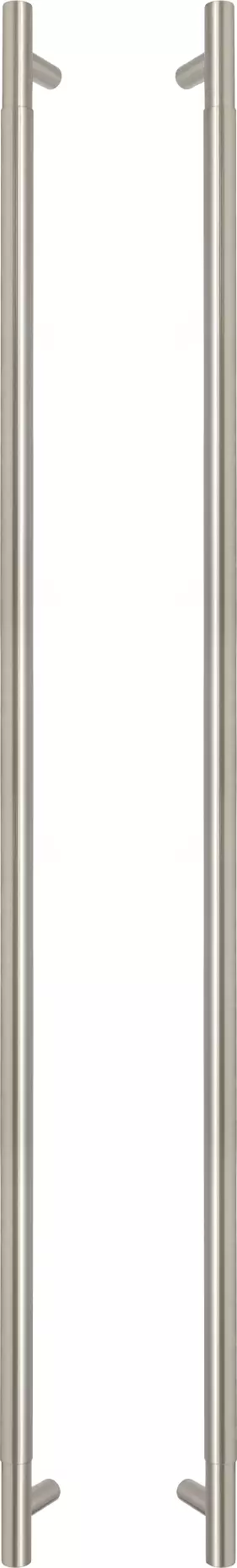 Brass - Pull Handle Set - 900mm - plain - BN