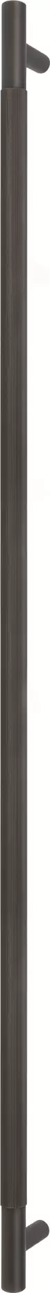 Brass - RF Pull Handle 900mm - linear knurl - DRB