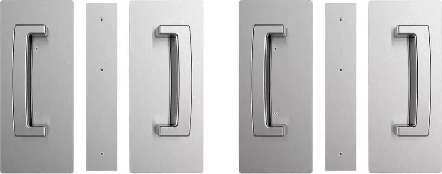 CL406 ADA Bi-Parting Non-Magnetic Passage Set 34-40mm Door - SC