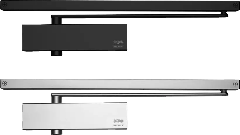 724 Slide Rail - Door Closer EN 1-3 BC - BLK / SIL 724 Slide Rail - Door Closer EN 1-3 BC - BLK / SIL