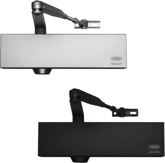 726 Std/P Arm - Door Closer EN 2-6 BC  - BLK / SIL 726 Std/P Arm - Door Closer EN 2-6 BC  - BLK / SIL