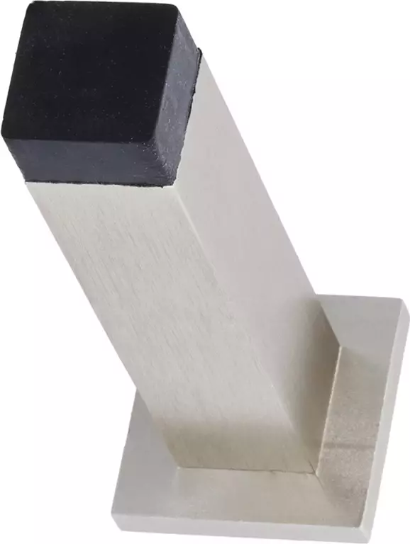 470 Square 85mm Wall Mounted Door Stop - SNP 470 Square 85mm Wall Mounted Door Stop - SNP