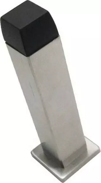 438 Sq 85mm Wall Mount Door Stop - SSS 438 Sq 85mm Wall Mount Door Stop - SSS