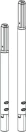 Virtus 4PT 1m & 1.3m Rod Kit