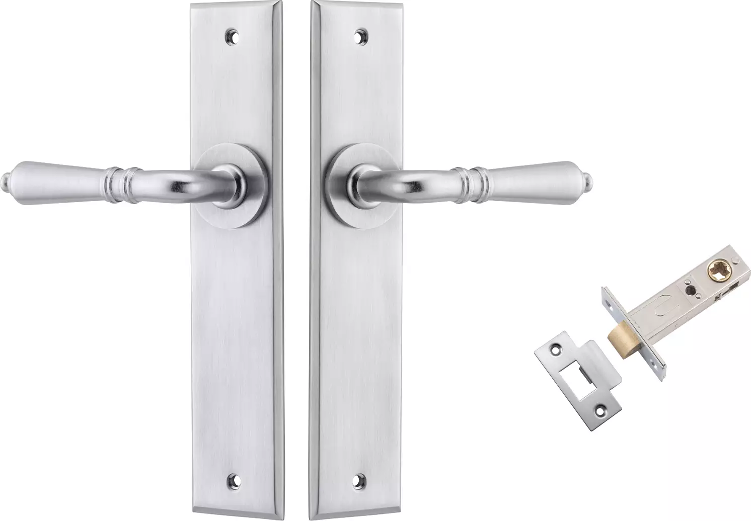 Sarlat Lever - Chamfered Passage Set - SC