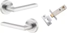 Baltimore Lever - Round Rose Passage Set - SC