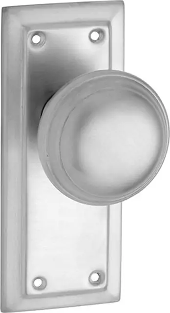 Richmond 125 x 50mm Knob on Short Plate Set - SC
