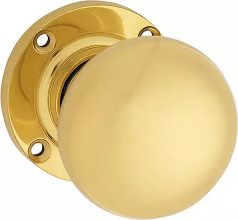 Victorian 57mm Knob on 54mm Backplate - PB