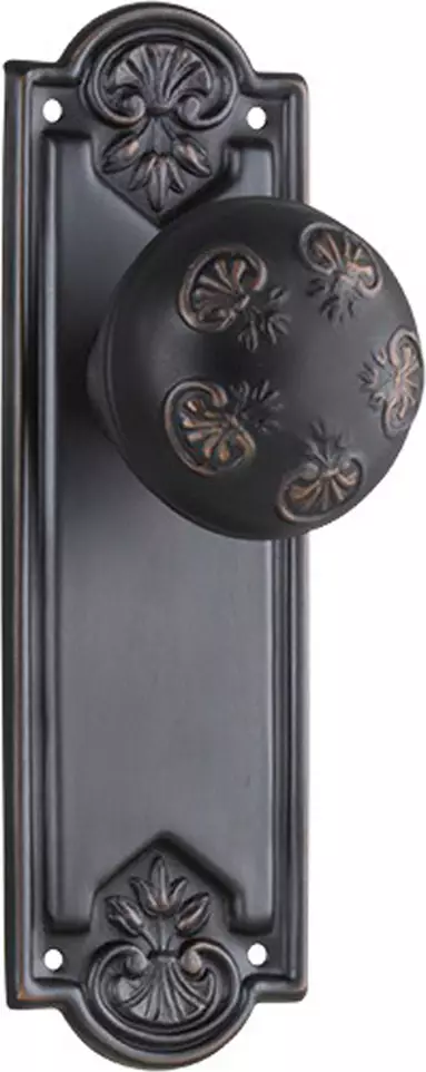 Nouveau Knob on 188mm Plate Sets Nouveau Knob on 188mm Plate Sets