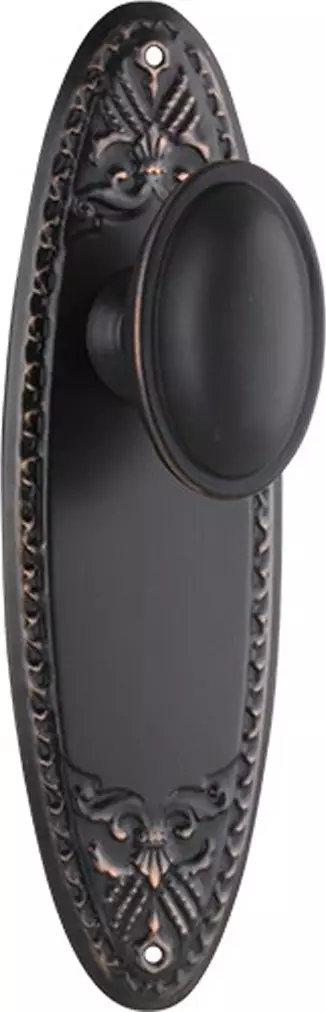 Fitzroy 205 x 63mm Knob on Blank Plate Set - AC