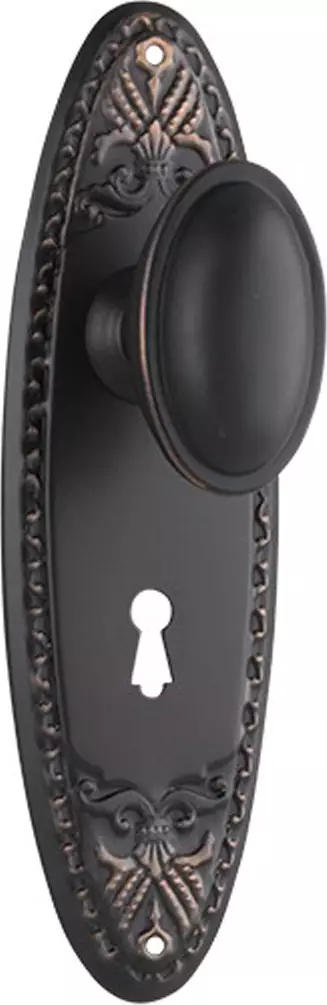 Fitzroy 205 x 63mm Knob on Std Keyhole Plate Set - AC