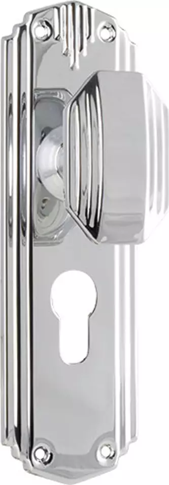 Napier 178 x 54mm Knob on Euro48 Plate Set - CP