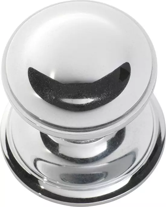 Classic Centre Knob on 85mm Backplate - CP